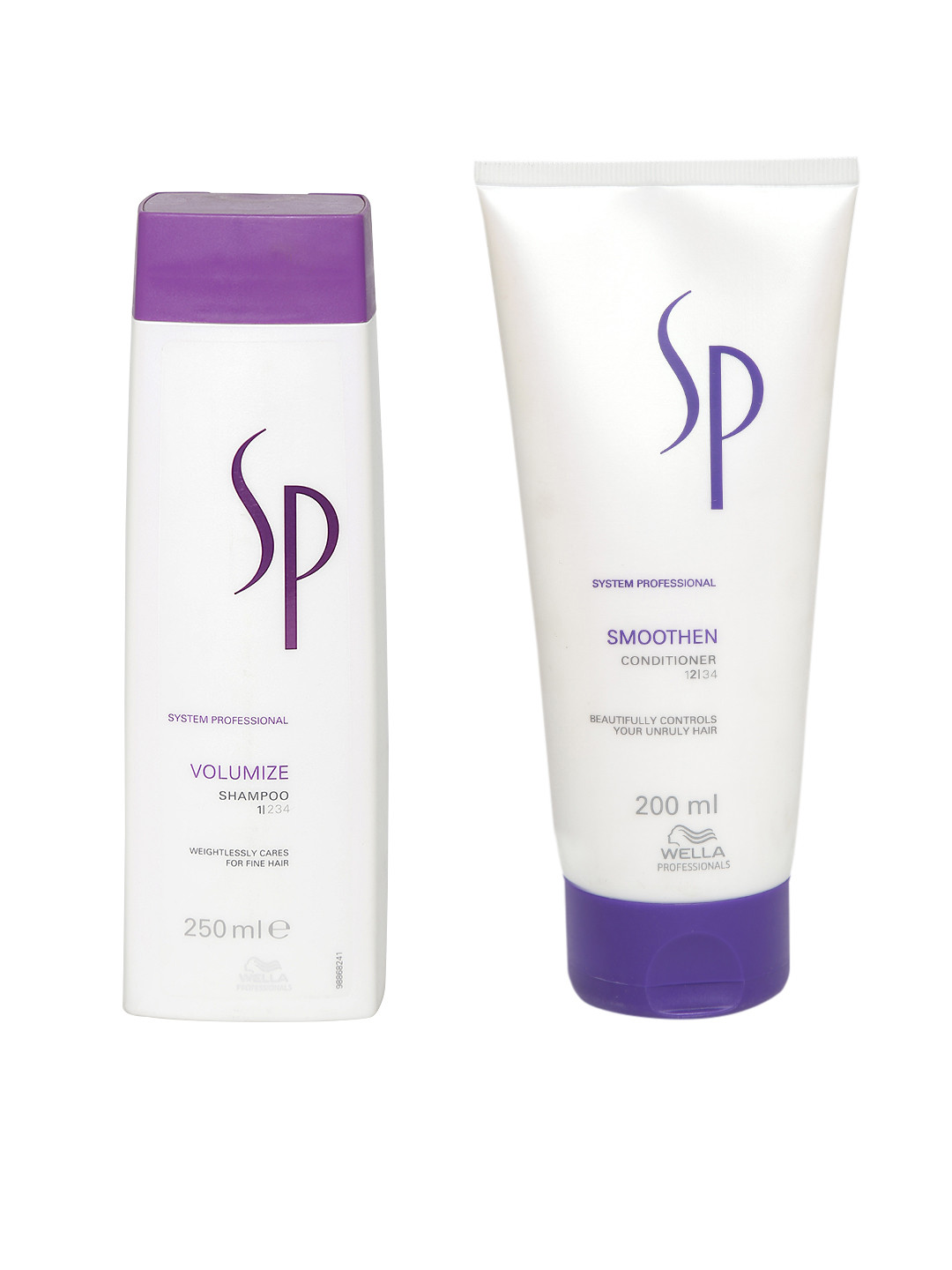 WELLA PROFESSIONALS White Set of 2 Smoothen Conditioner & Volumize Shampoo