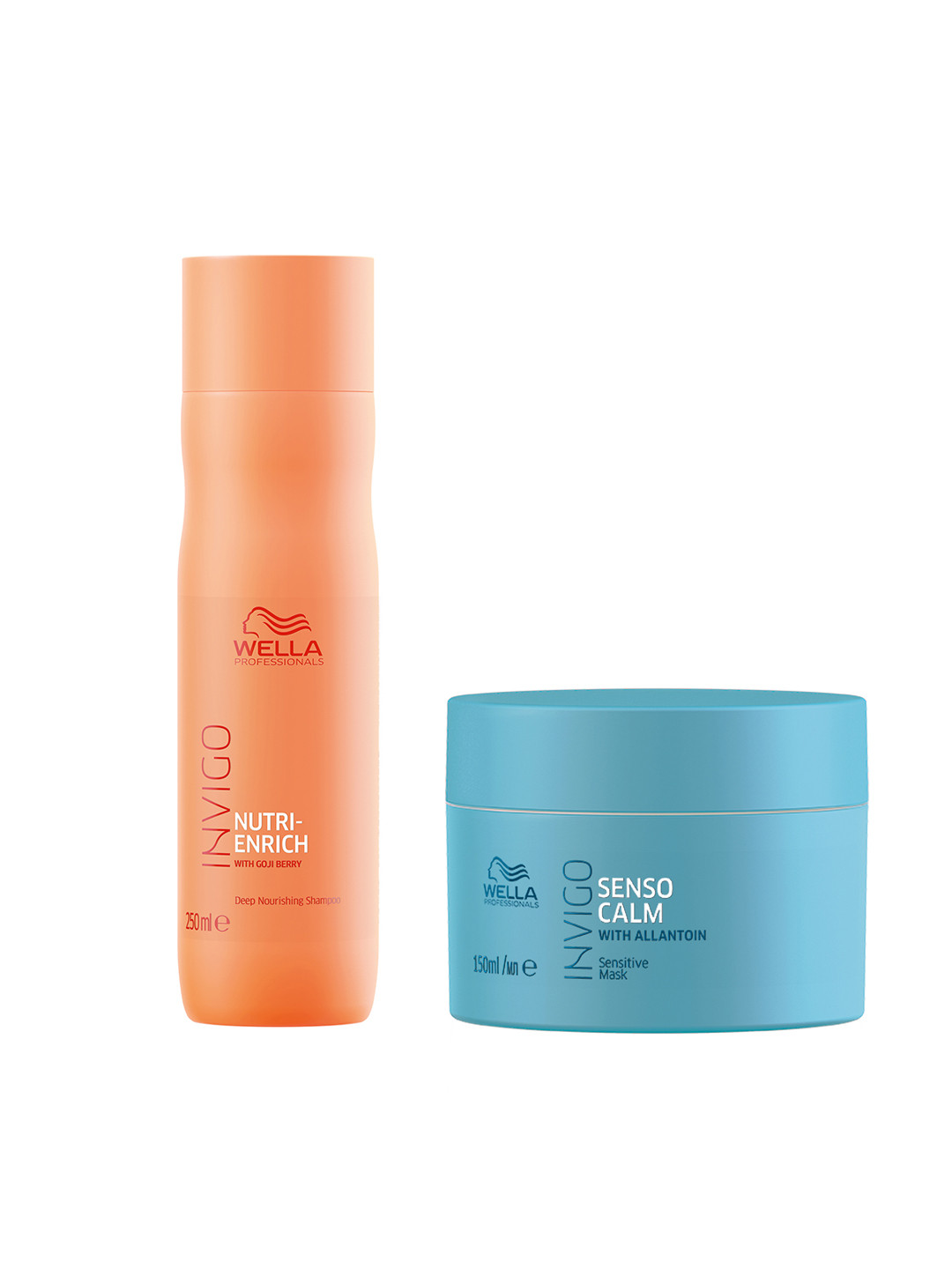 WELLA PROFESSIONALS Invigo Nutri-Enrich Shampoo ?& Balance Senso Calm Sensitive Mask