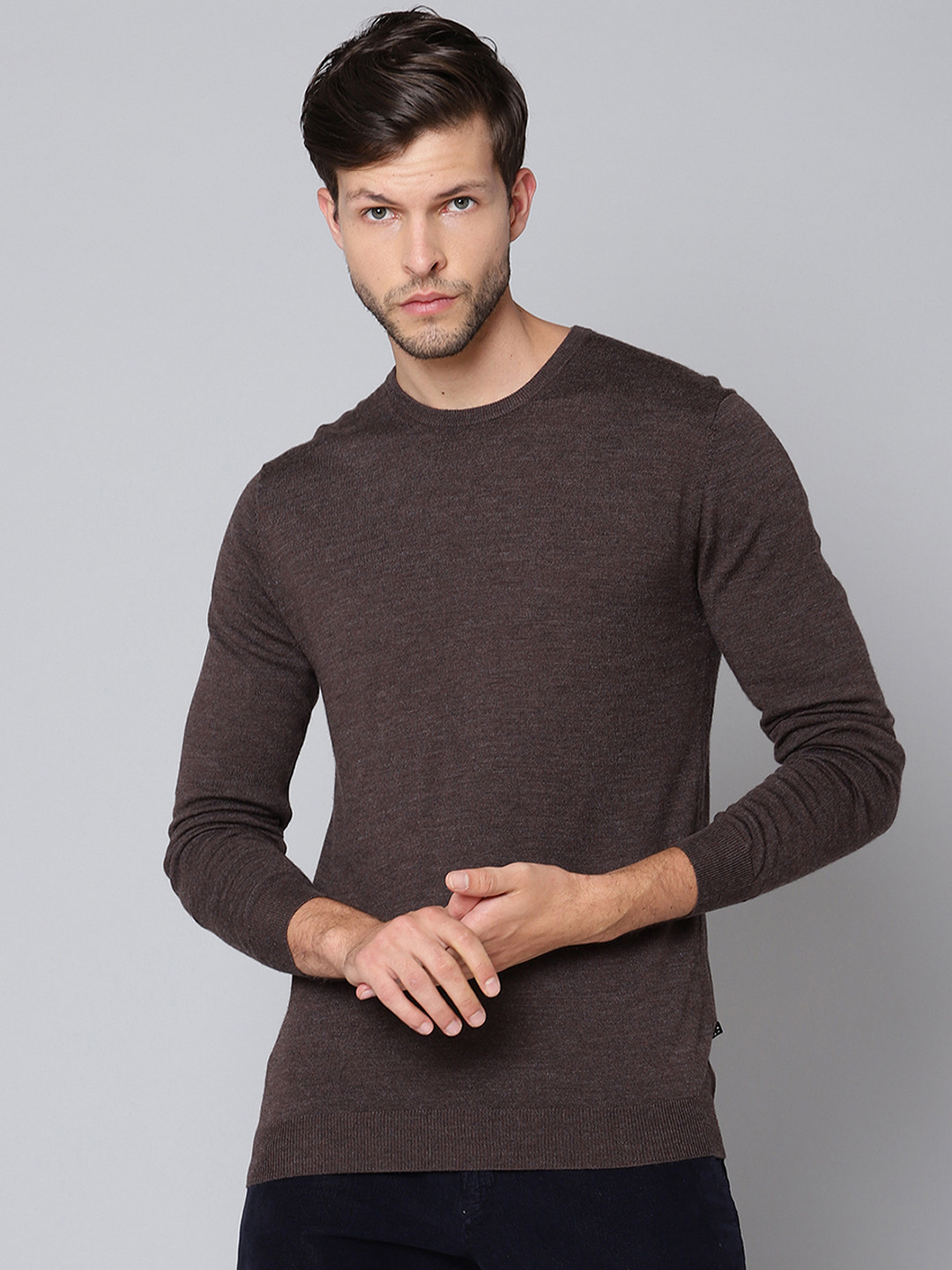 Matinique Men Brown Pullover