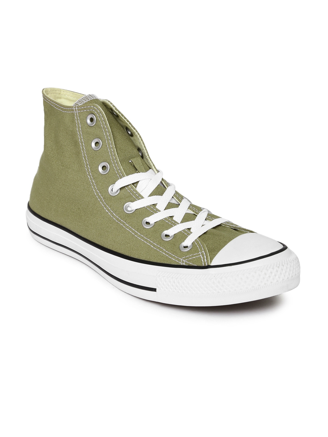 Olive cheap converse shoes