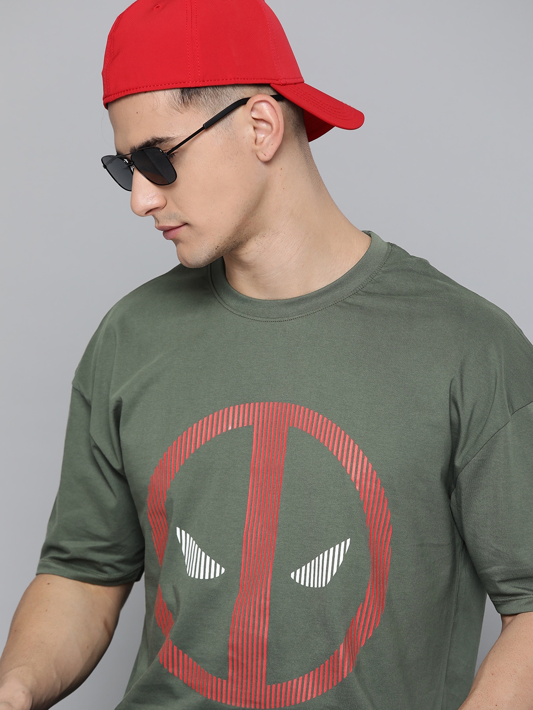 deadpool t shirt myntra