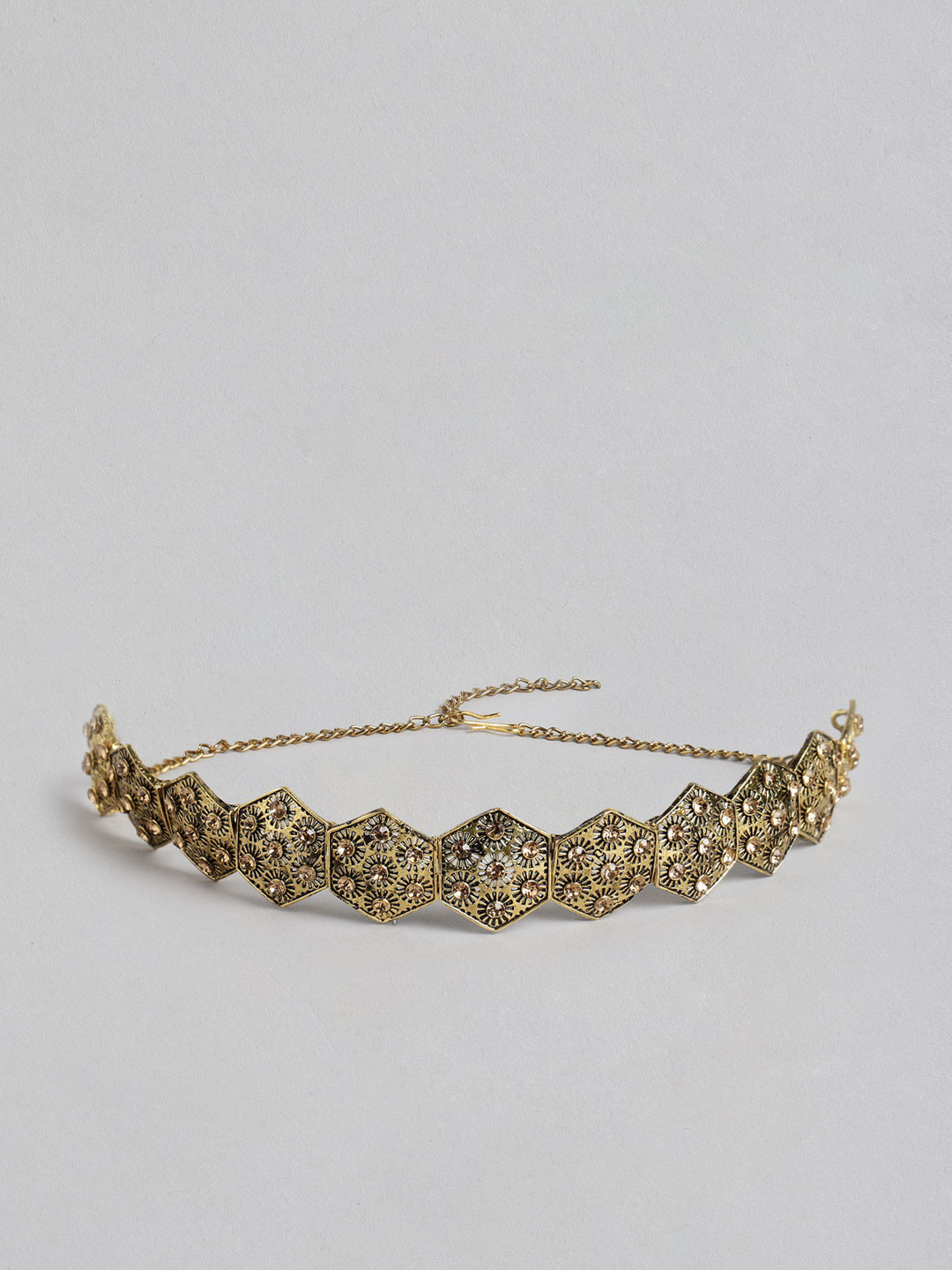 Kord Store Gold-Plated LCD Stone Collar Necklace