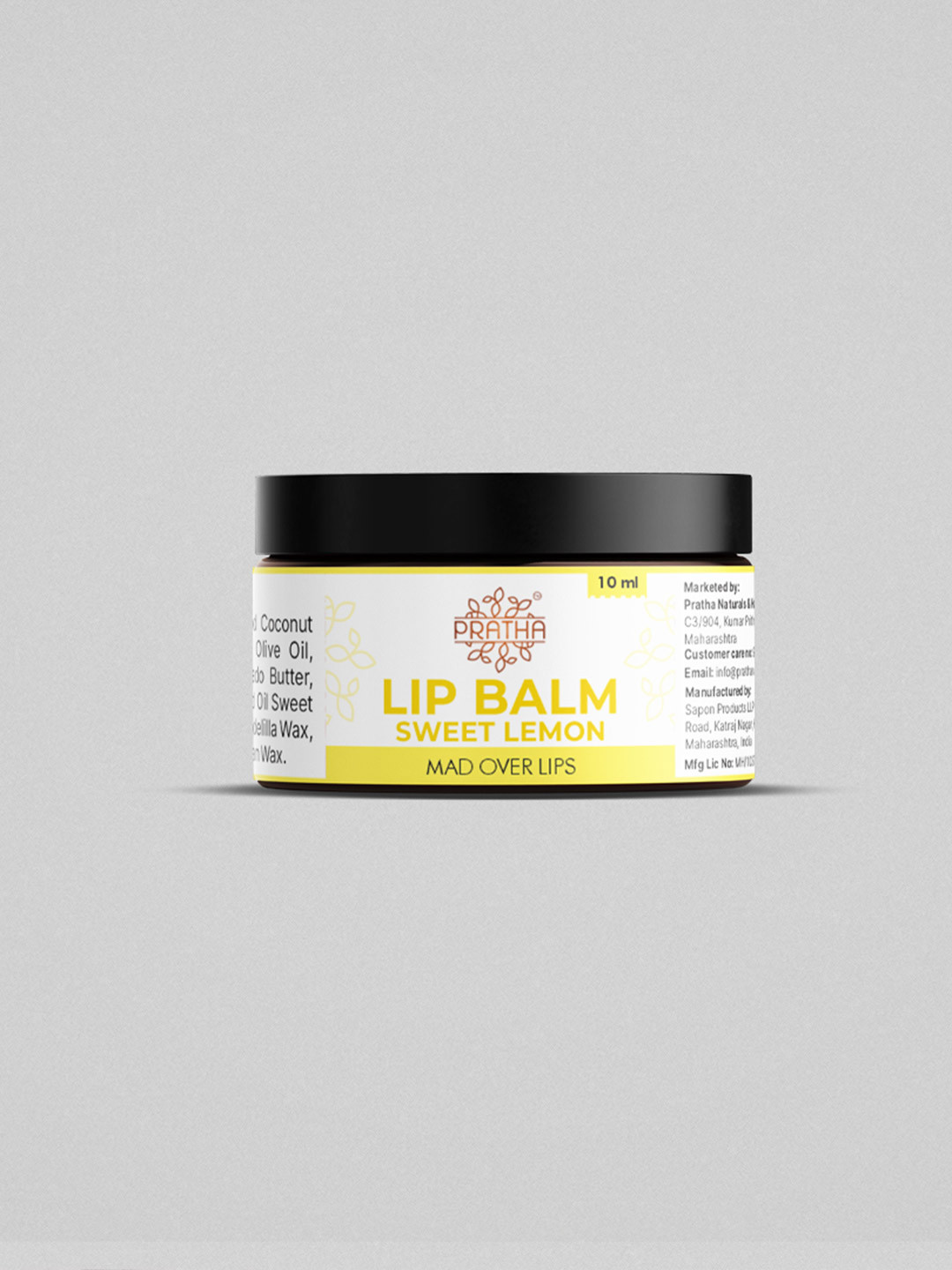 Pratha Anti-Pigmentation Vitamin C Lip Balm - Sweet Lemon