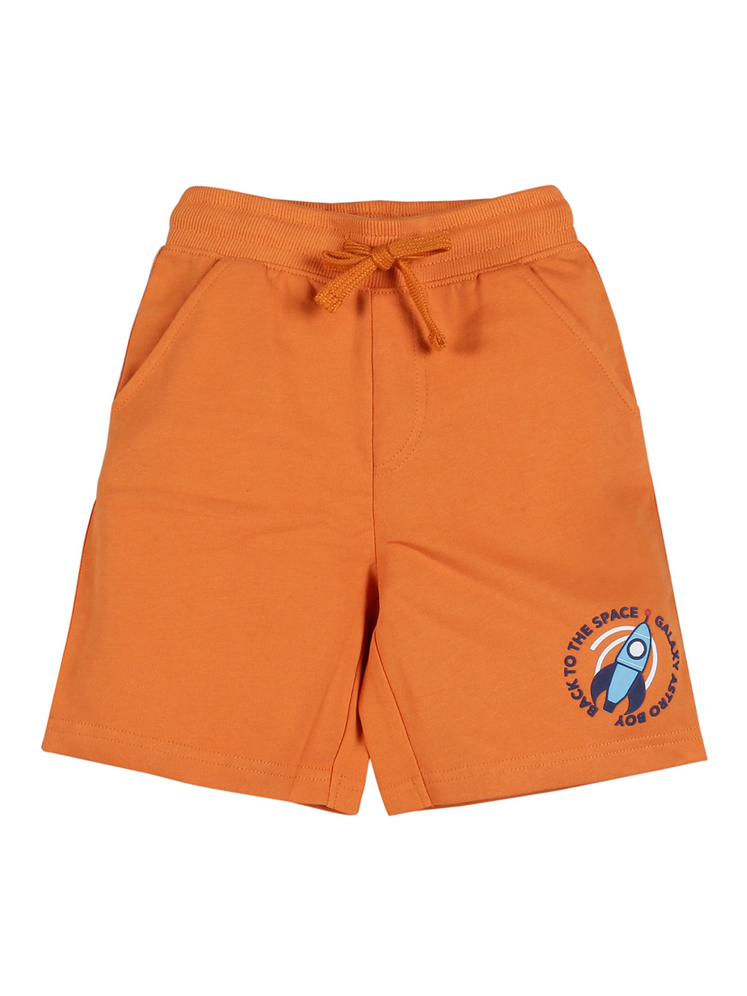PLUM TREE Boys Orange Regular Shorts