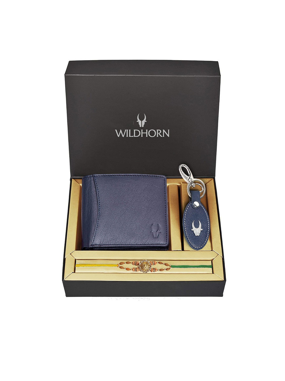 WildHorn Men Rakhi Combo Gift Set