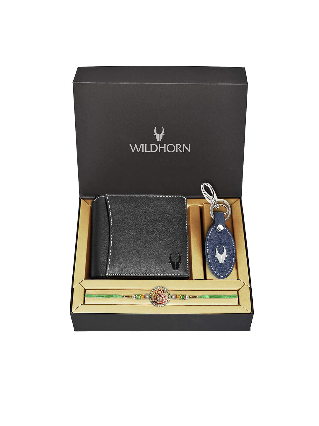 WildHorn Men Rakhi Combo Gift Set