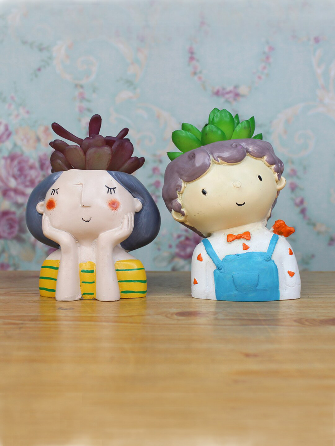 Wonderland Set of 2 Succulent Planters