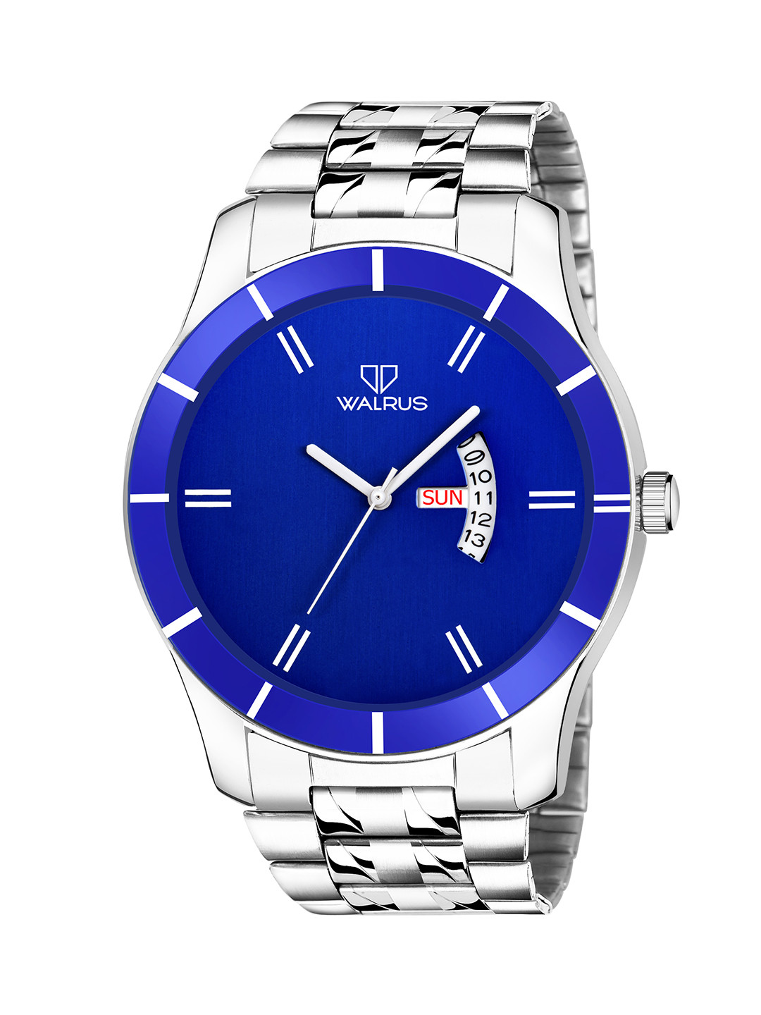 Walrus Men Textured Dial & Bracelet Style Straps Analogue Watch WWTM-COLORS-030703