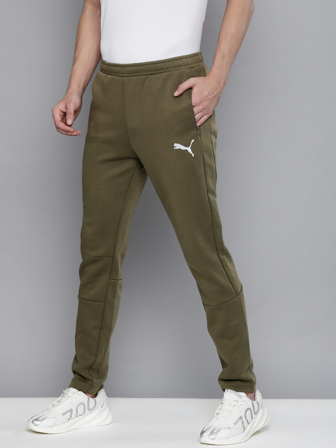 EVOSTRIPE Knitted Men Slim Fit Track Pants