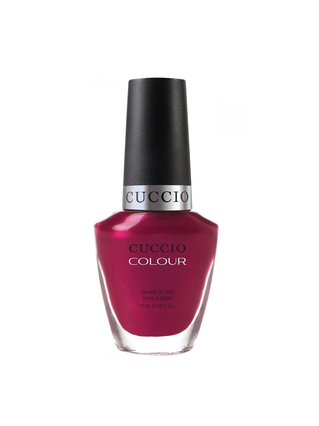 Cuccio Colour Long Lasting Glossy Nail Polish - Burgundy 6012 25-Free Formula 13 ml