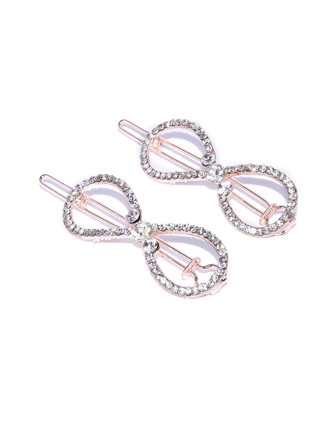 Kord Store Women Rose Gold Tic Tac Hair Clip