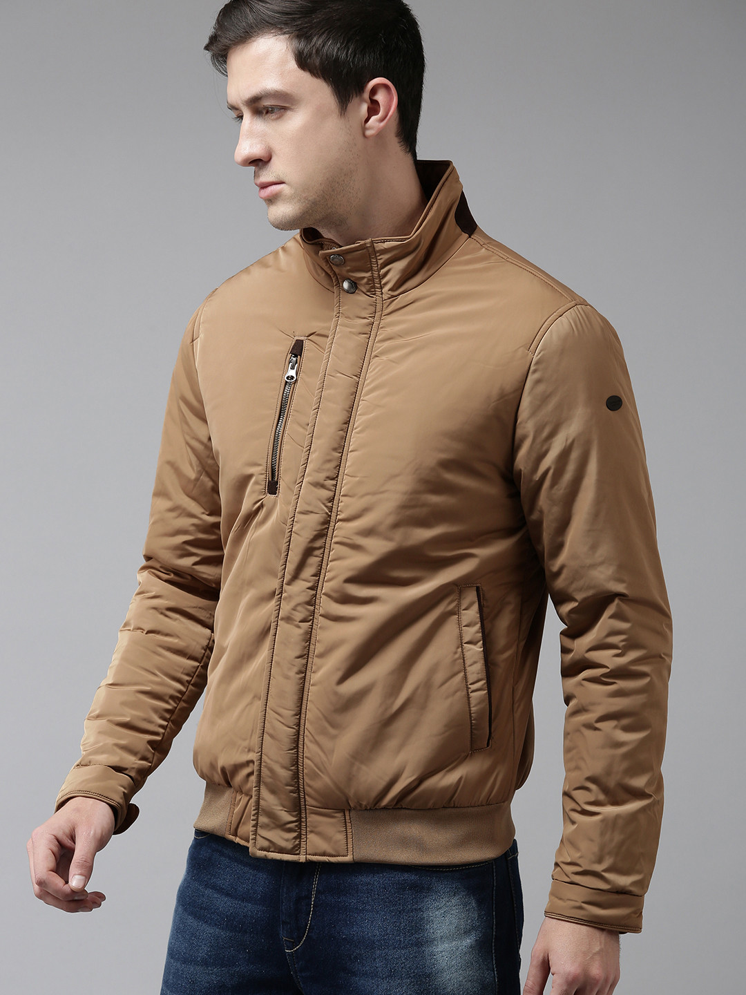 U S Polo Assn Men Beige Padded Jacket