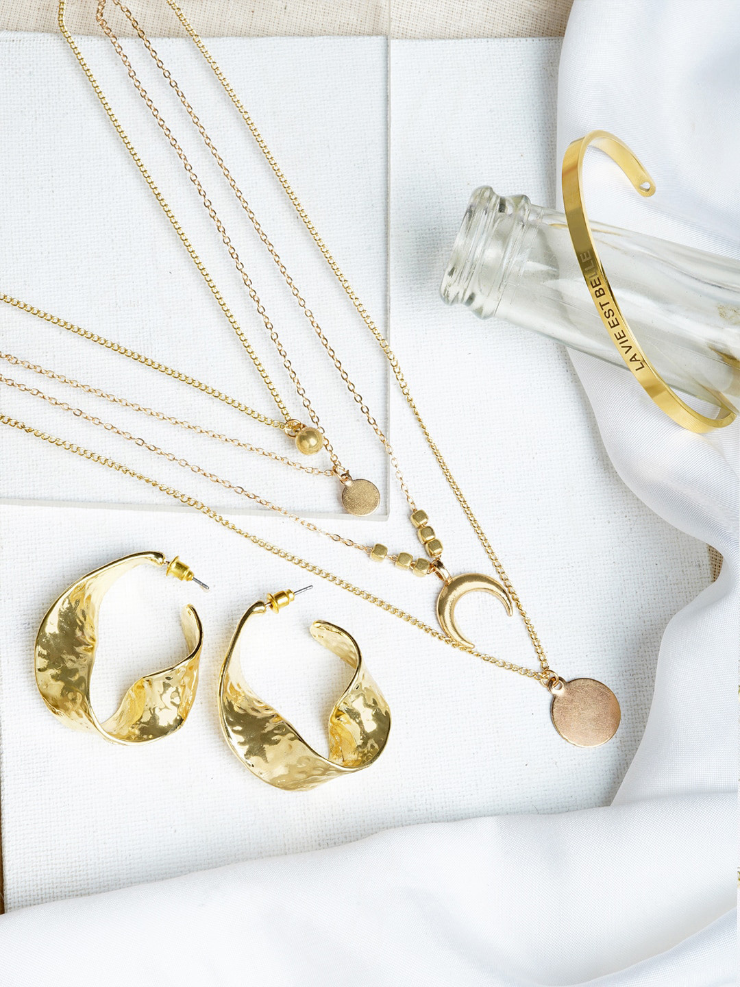 JOKER & WITCH Gold-Plated Sundown Jewellery Set