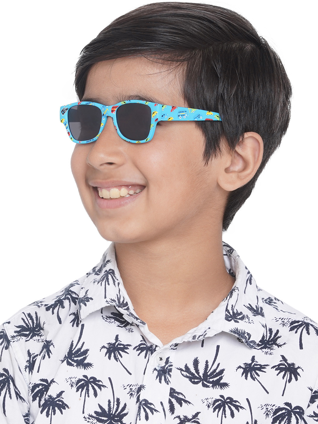 Carlton London Boys UV Protected Lens Square Sunglasses C1649-1