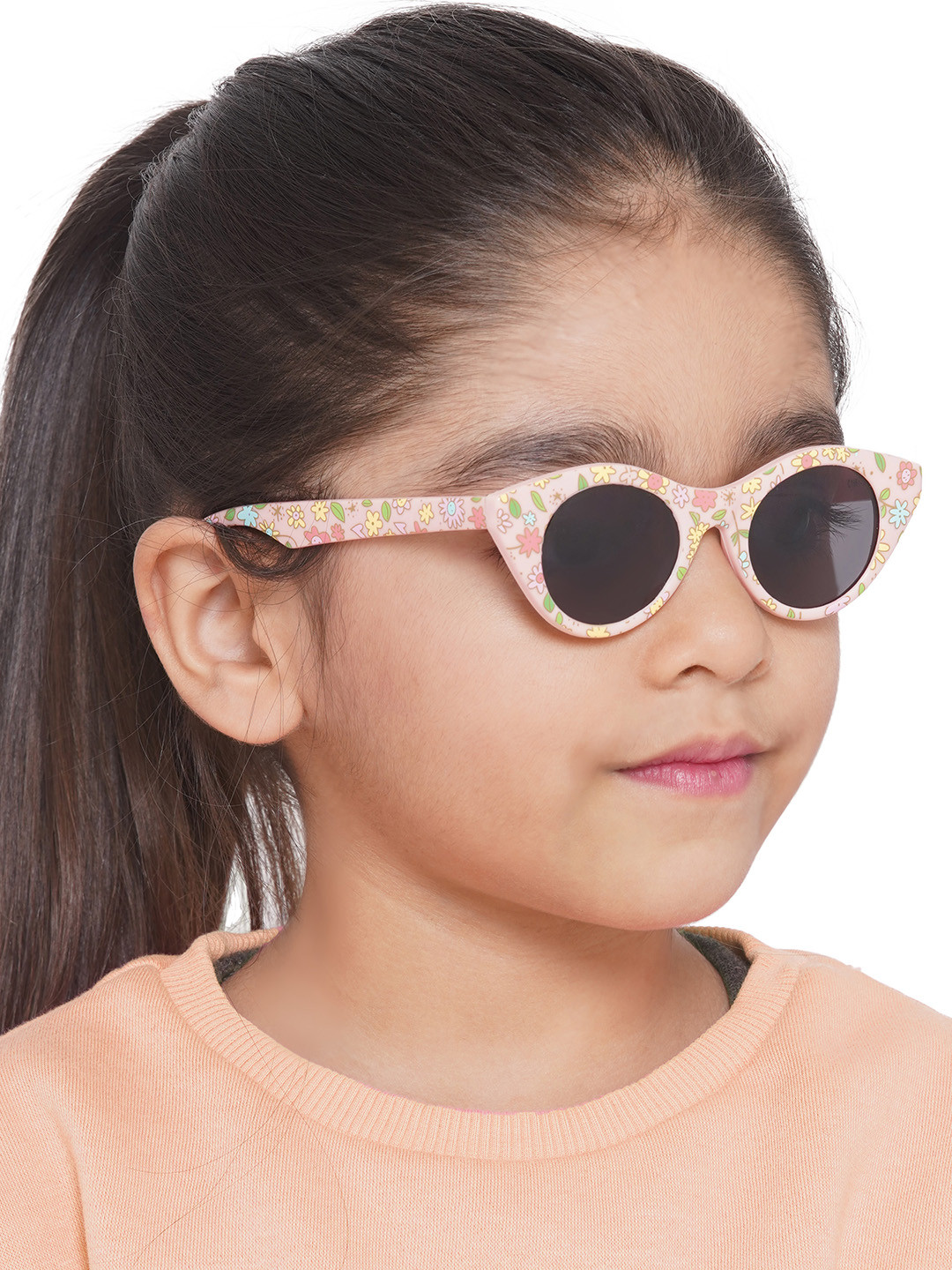 Carlton London Girls Cateye Sunglasses with UV Protected Lens
