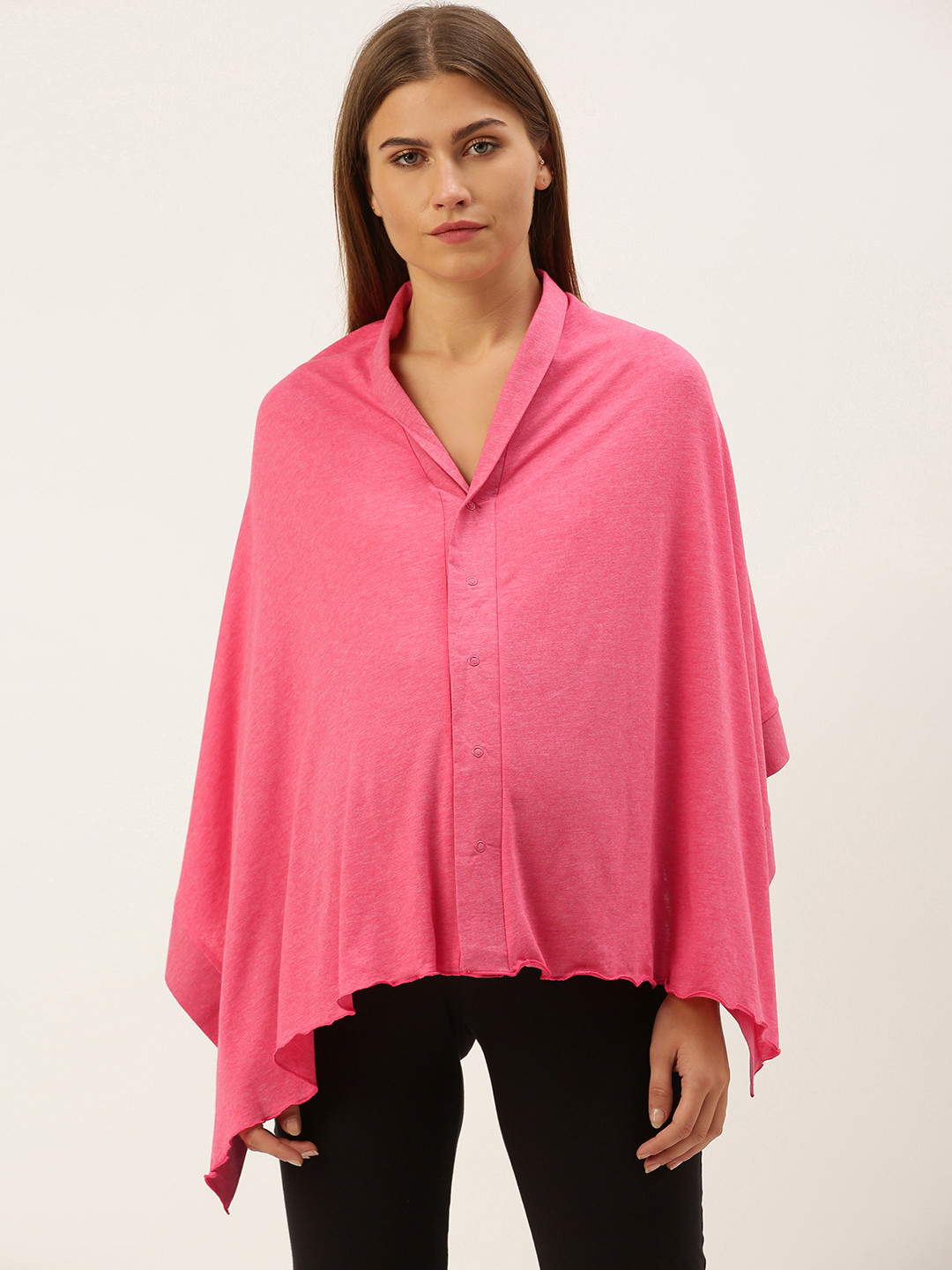 Nejo Pink Maternity Wrap-On Dupatta