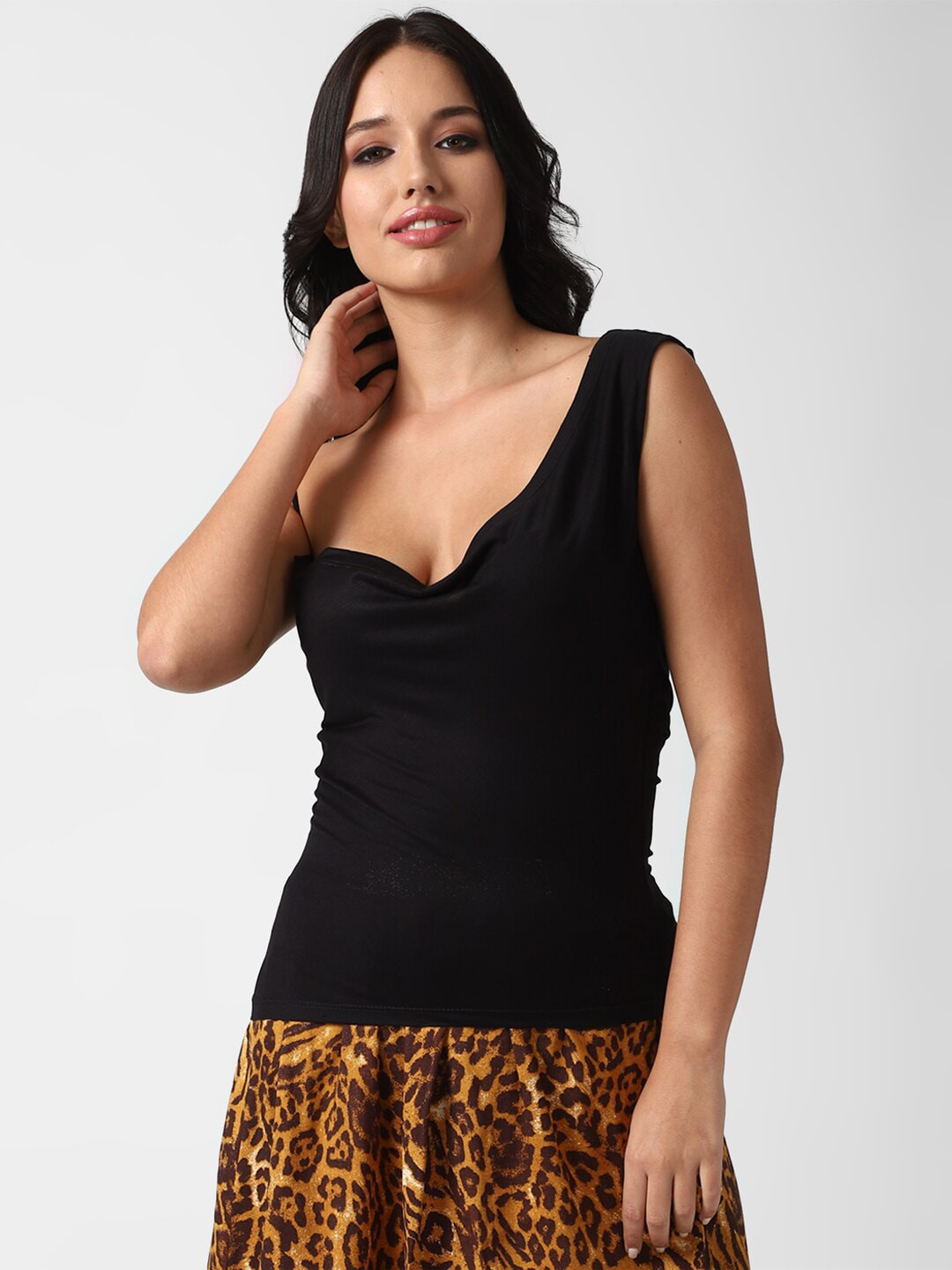 FOREVER 21 Black Regular Top