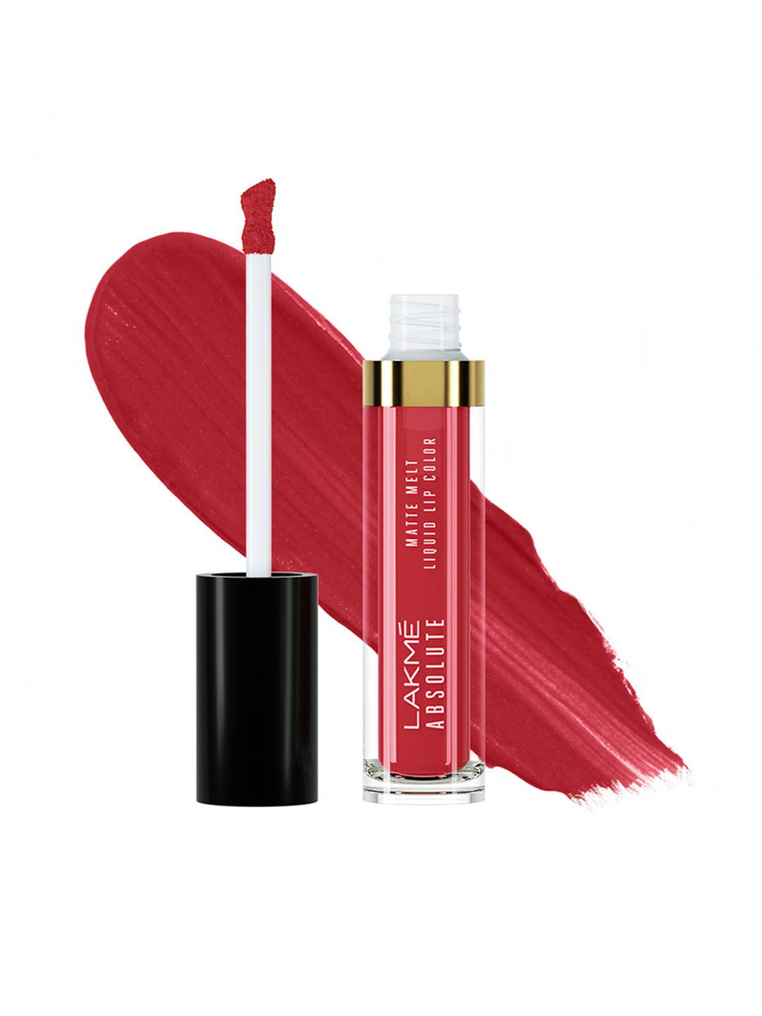 Lakme Absolute Matte Melt 16Hr Liquid Lip Color With Rosehip Oil 6ml - Sour Cherry 133