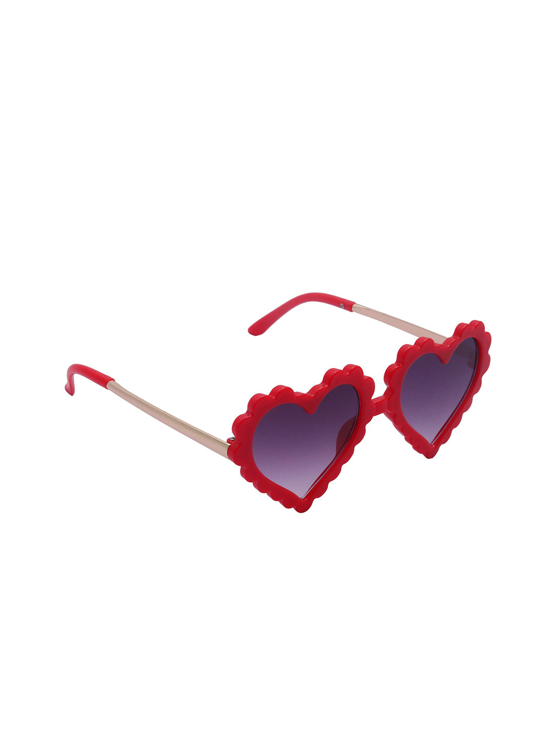 Spiky Unisex Kids Purple Lens & Red Full Rim Other Sunglasses 2950_MAR_VIO
