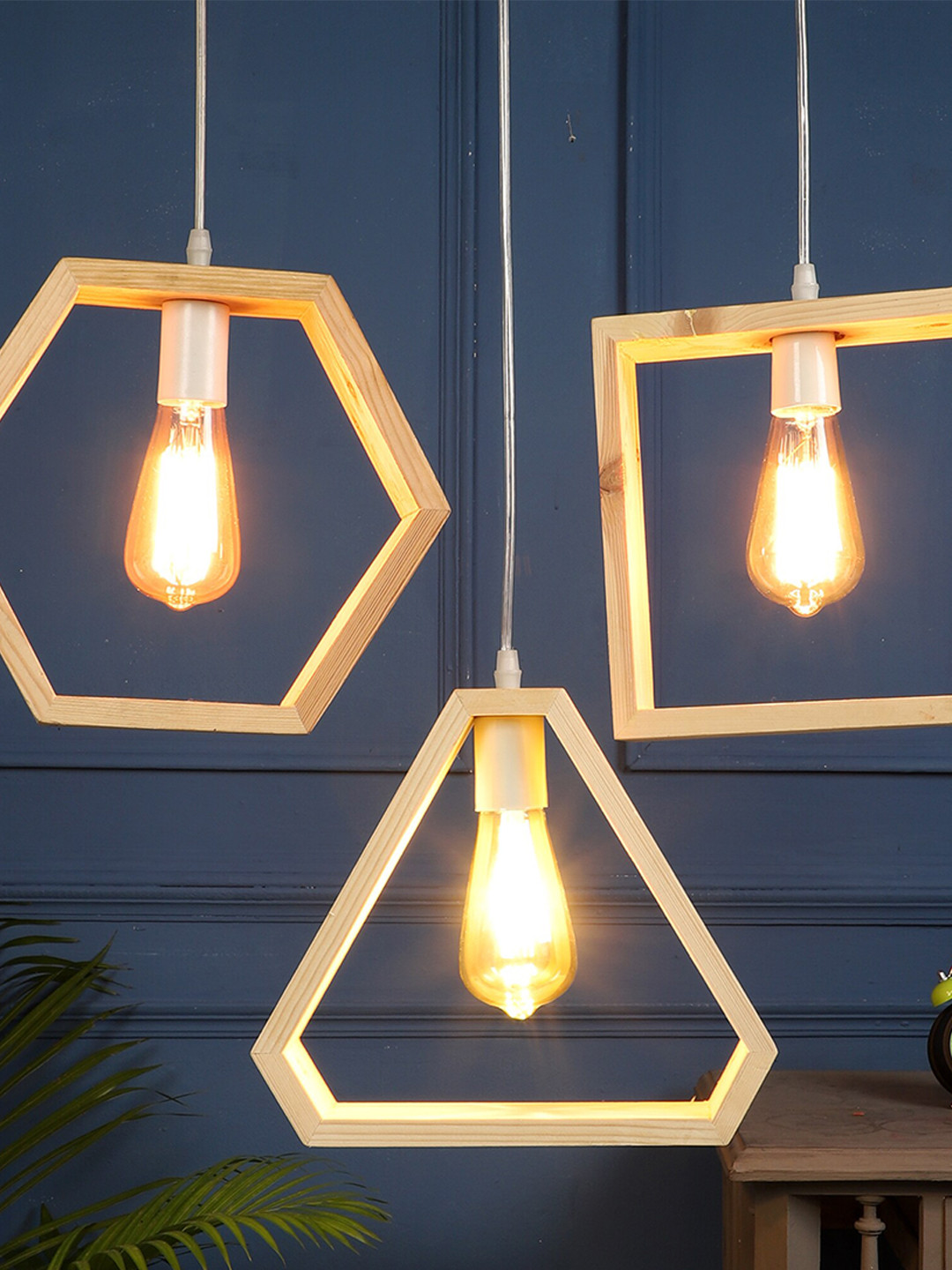 MFD HOME FURNISHING Brown Quirky Cluster Lights