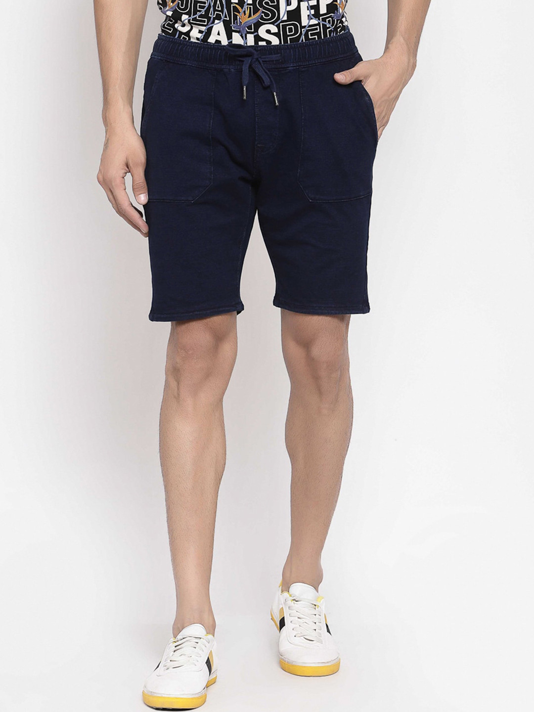 Pepe Jeans Men Blue Regular Shorts