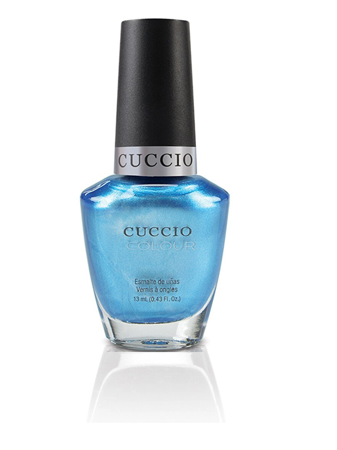 Cuccio Colour Long Lasting Glossy Nail Polish - MAKING WAVES 25-Free Formula 13 ml