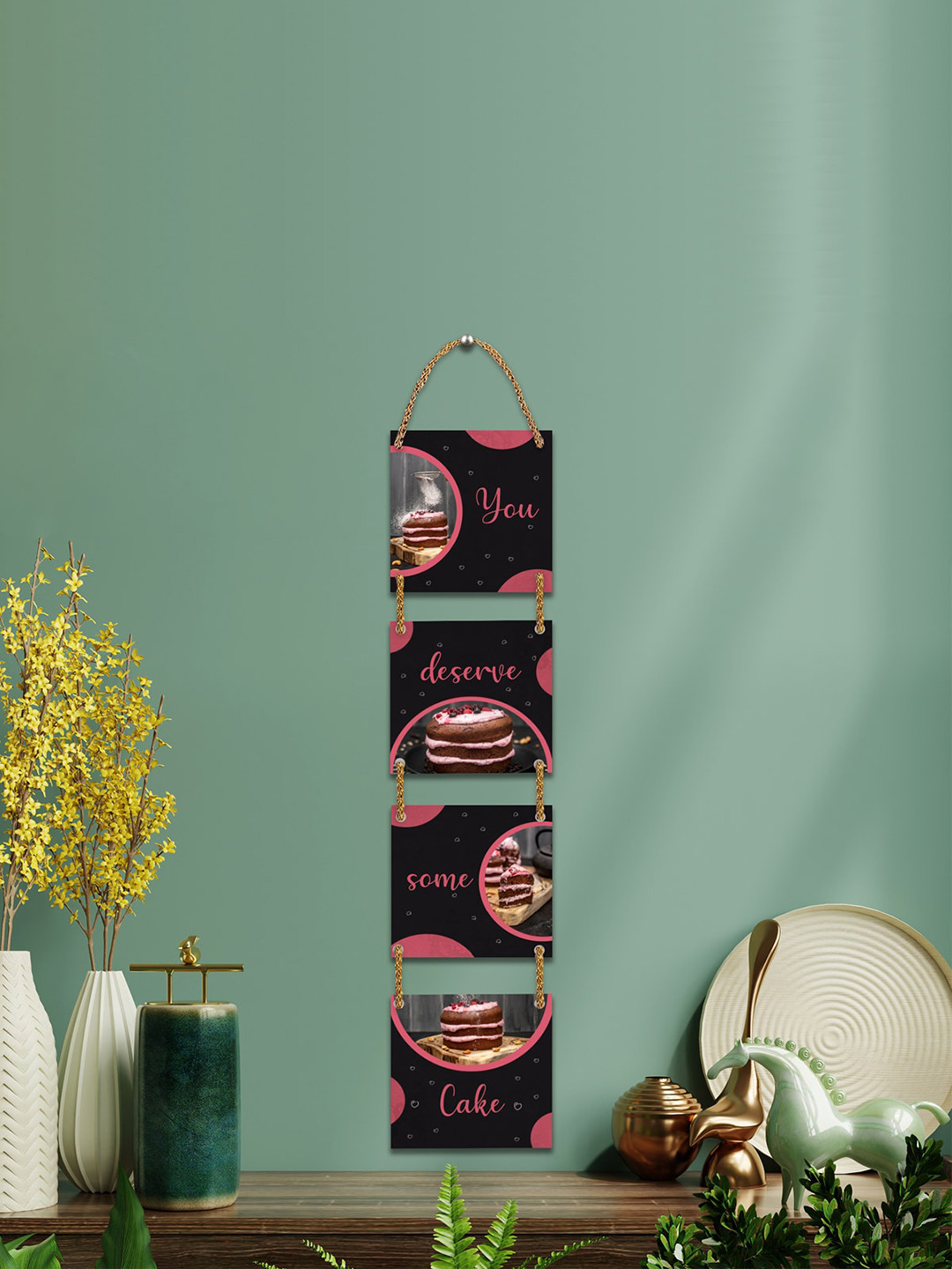 ROMEE MDF Matte Hanging Hall Wall Hangings-36In