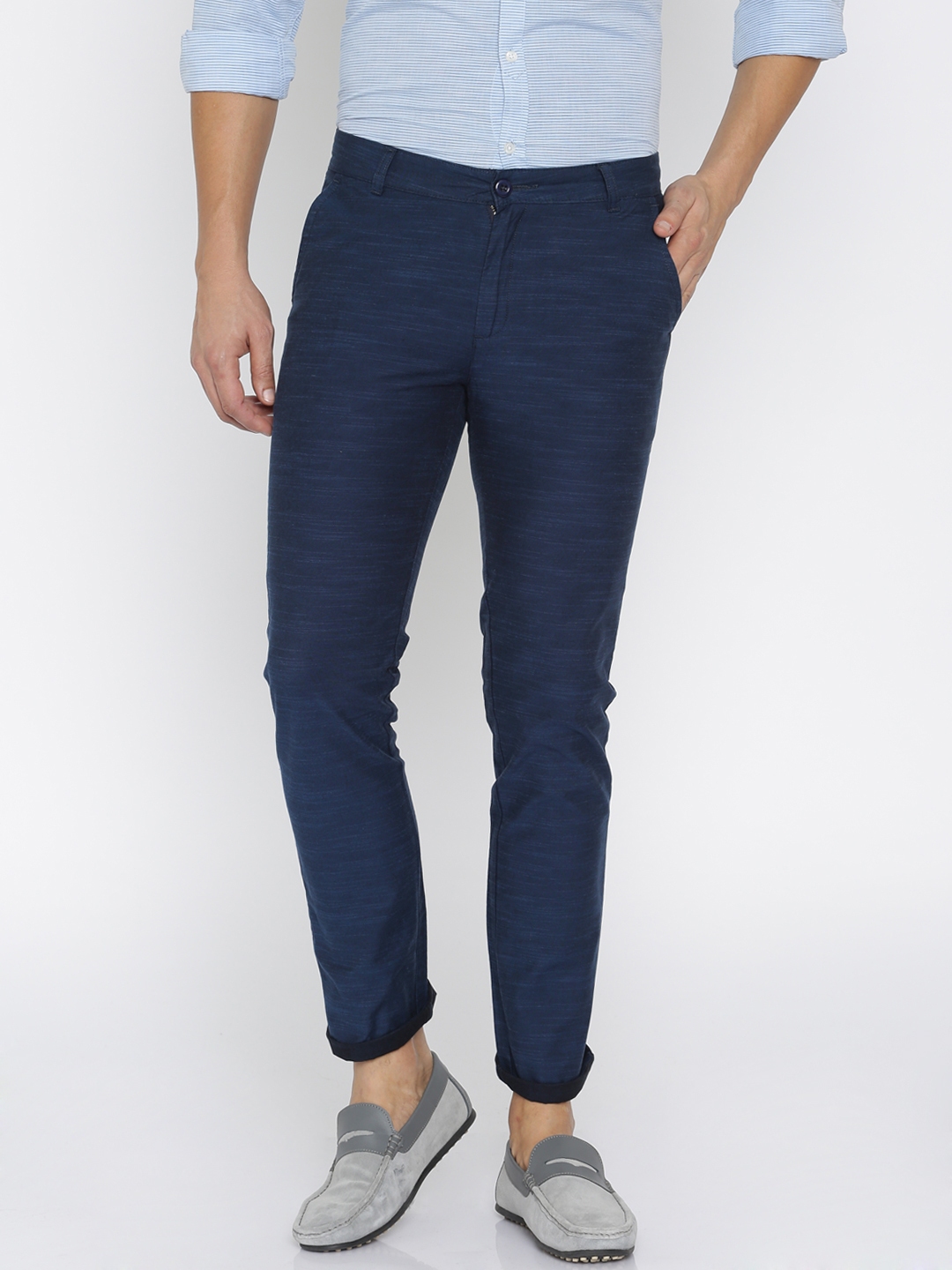 buy united colors of benetton navy patterned slim fit buy united colors of benetton navy patterned slim fit