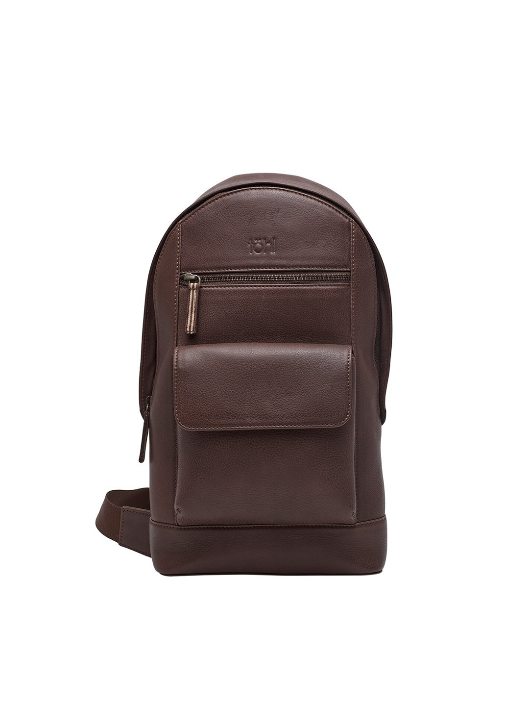 tohl Men Coffee Brown Backpack