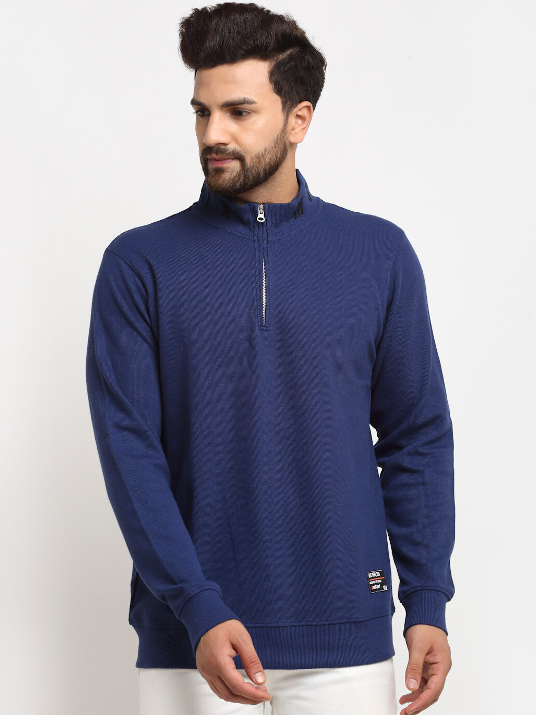 Club York Men Blue Sweatshirt