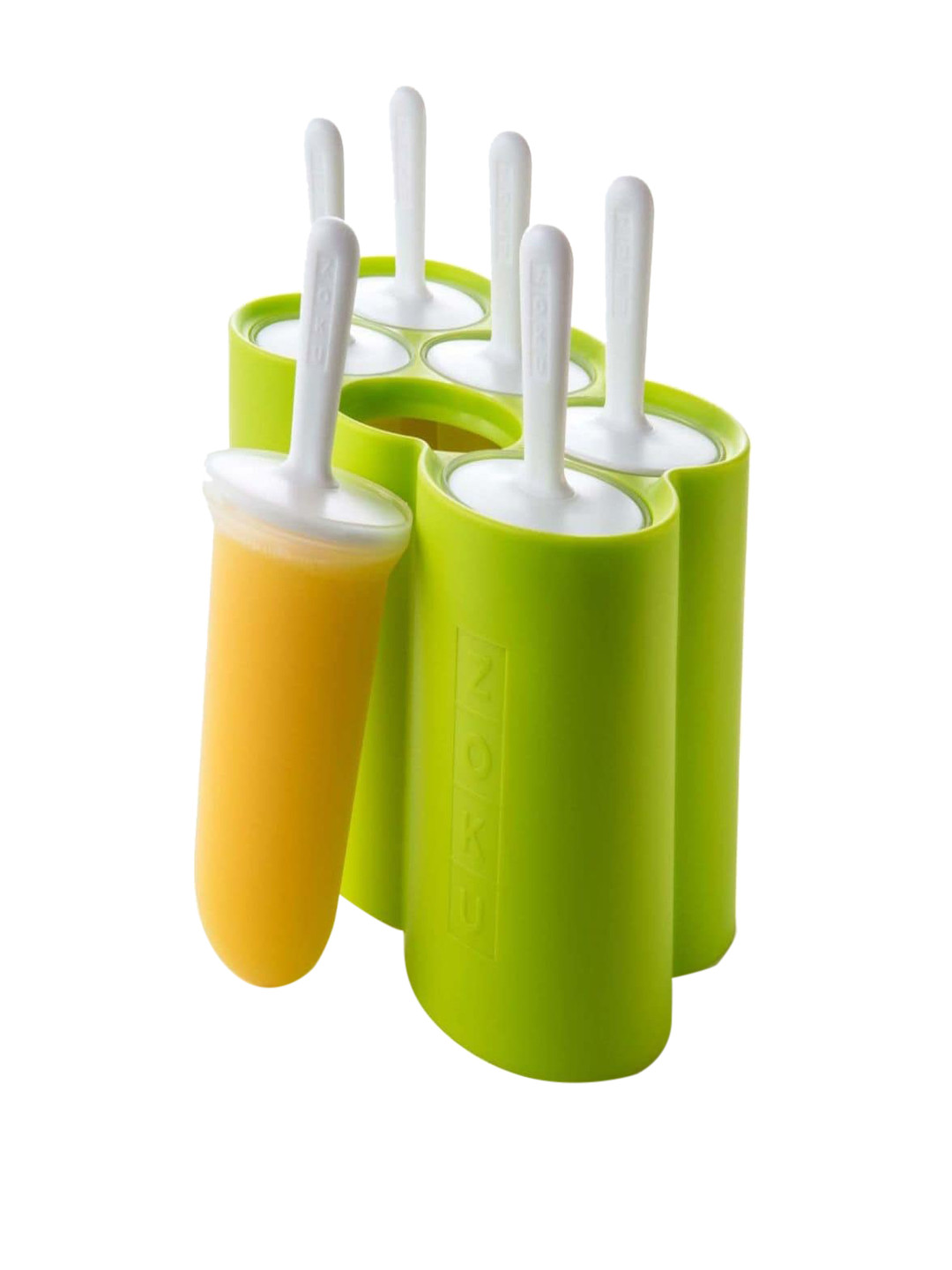 ZOKU Set Of 6 Green Classic Pop Mold