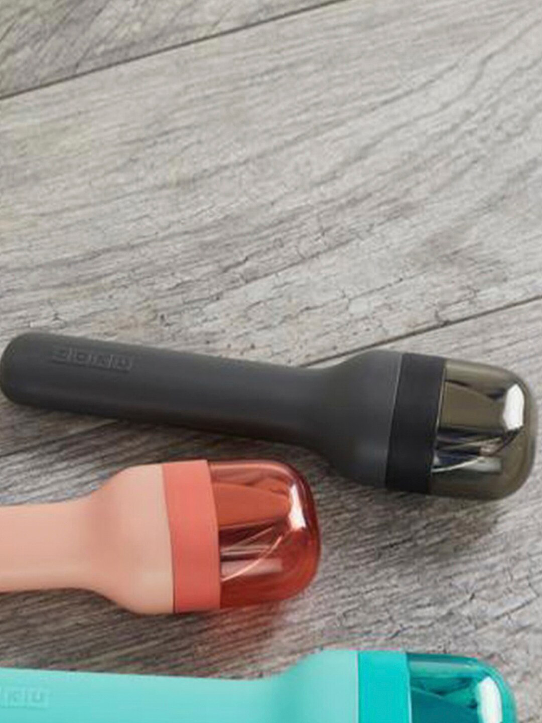 ZOKU Charcoal Grey  3 Pieces Stainless Steel Pocket Utensil Set