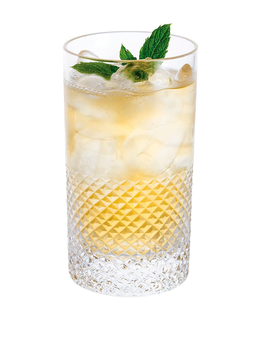 Royal Brierley Single Transparent Antibes Crystal Large Tumbler Glass