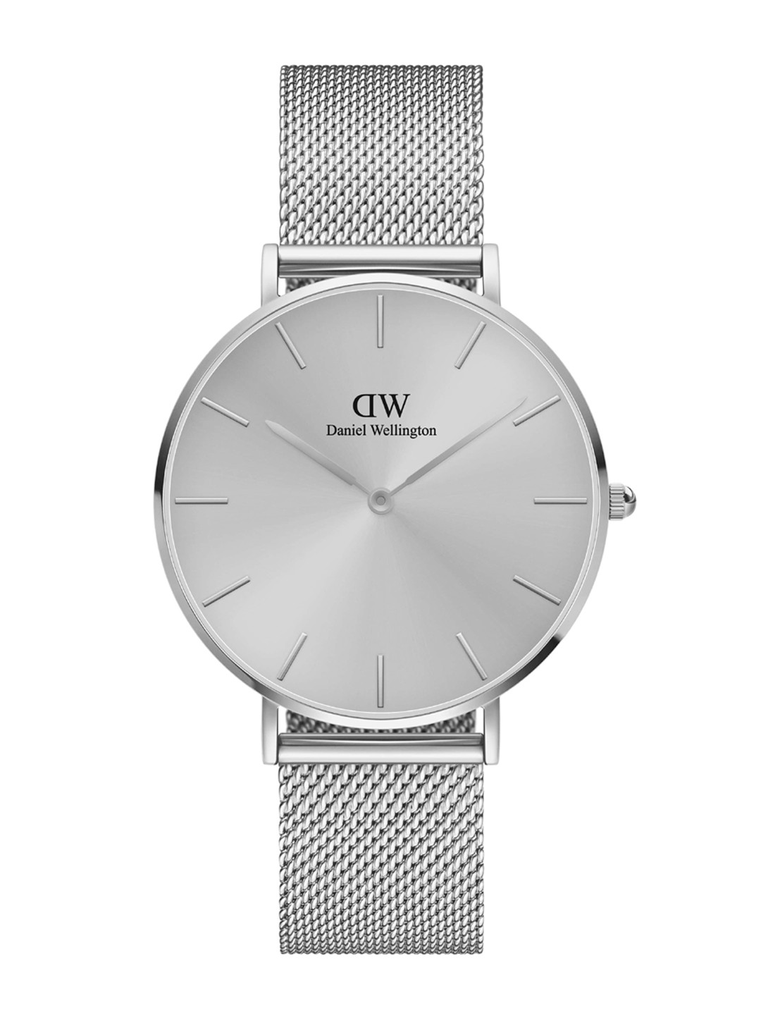 Daniel Wellington Unisex Petite Unitone 36mm Silver Dial Round Analogue Watch- DW00100469