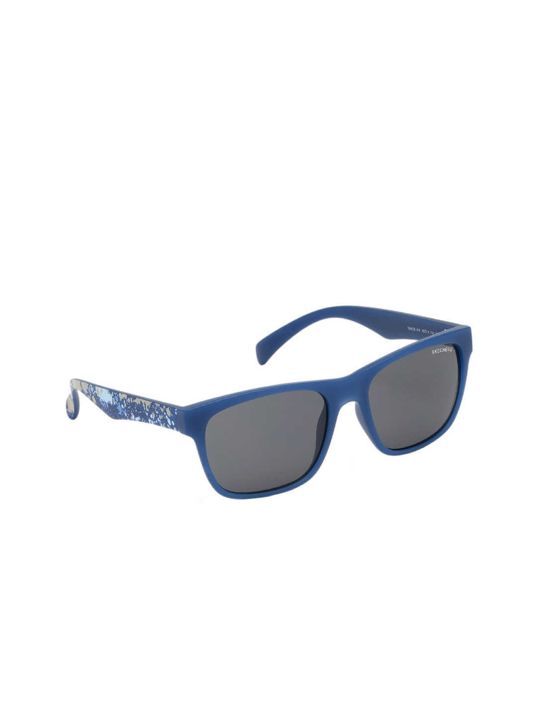 Skechers Women Grey Lens & Blue Sunglasses with UV Protected Lens