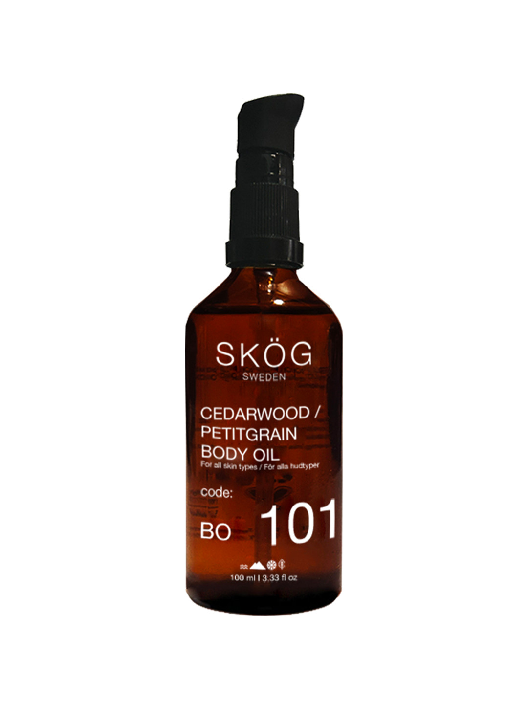 SKOG Cedarwood / Petitgrain Body Oil