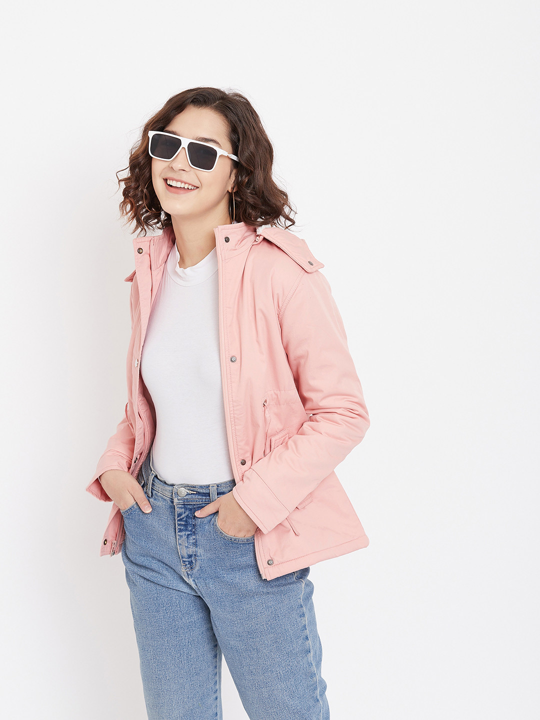 Crimsoune Club Women Pink Quilted Jacket