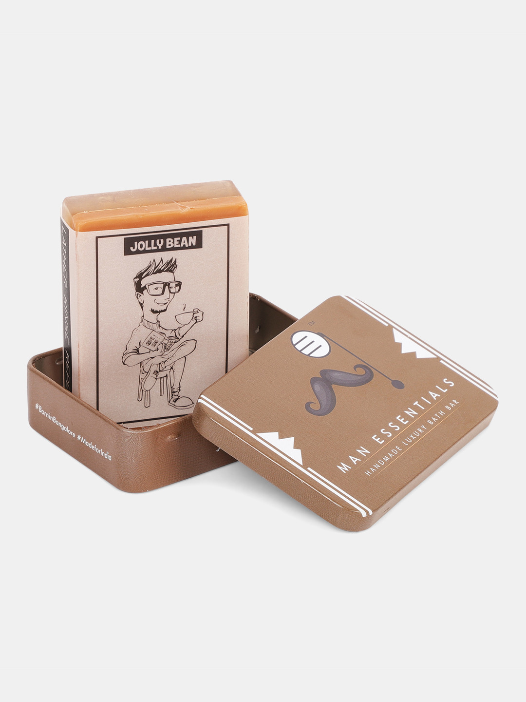 MAN ESSENTIALS Set of 3 Jolly Bean Handmade Luxury Bath Bar 300g