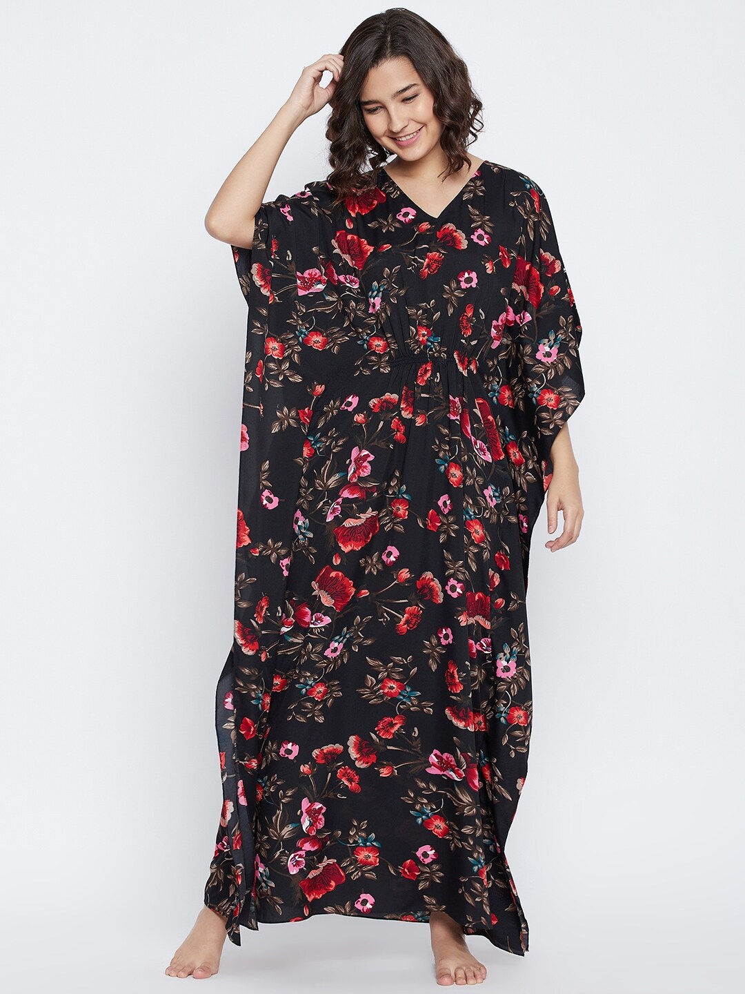 Kaftan best sale nighty myntra