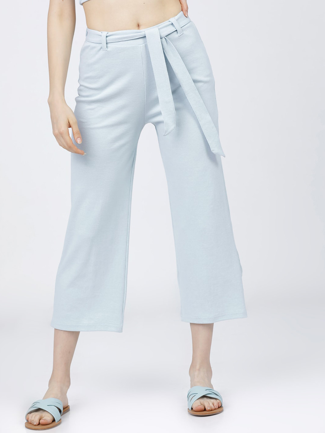 Tokyo Talkies Women Blue Culottes Trousers