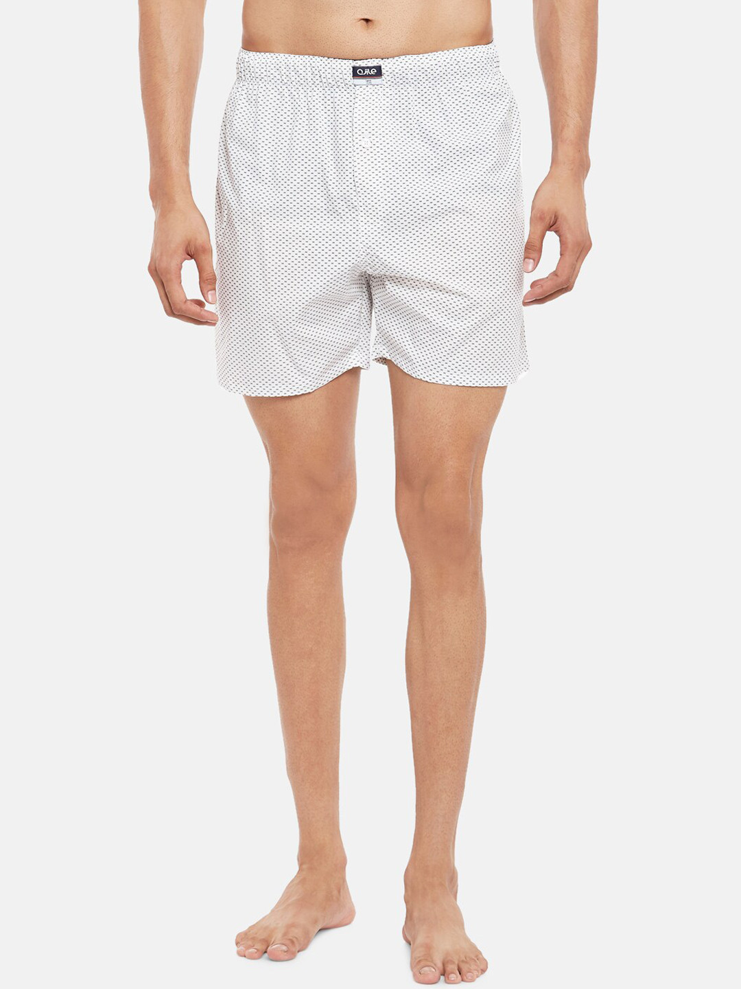 Ajile by Pantaloons Men White & Black Printed Pure Cotton Boxers 8905172701750