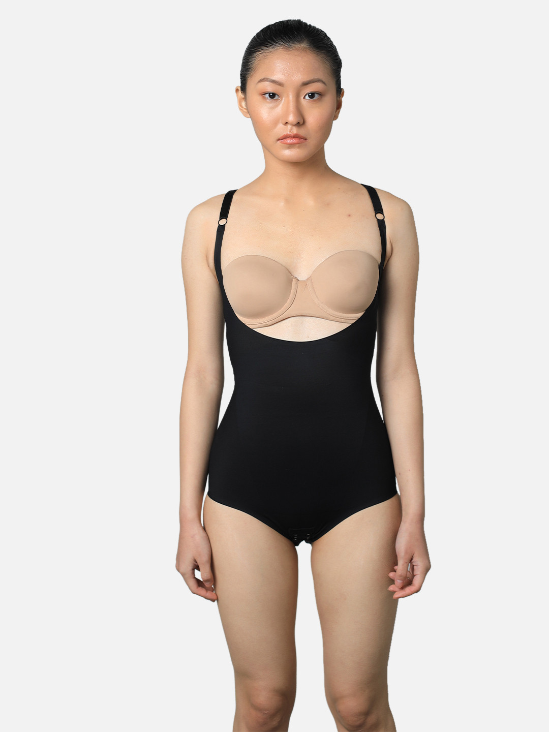 Butt-Chique Women Black Body Suit