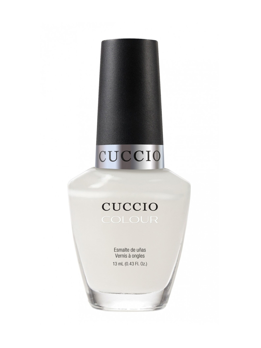 Cuccio Women Bright White Nail Enamel - Verona lace 25-Free Formula 13 ml