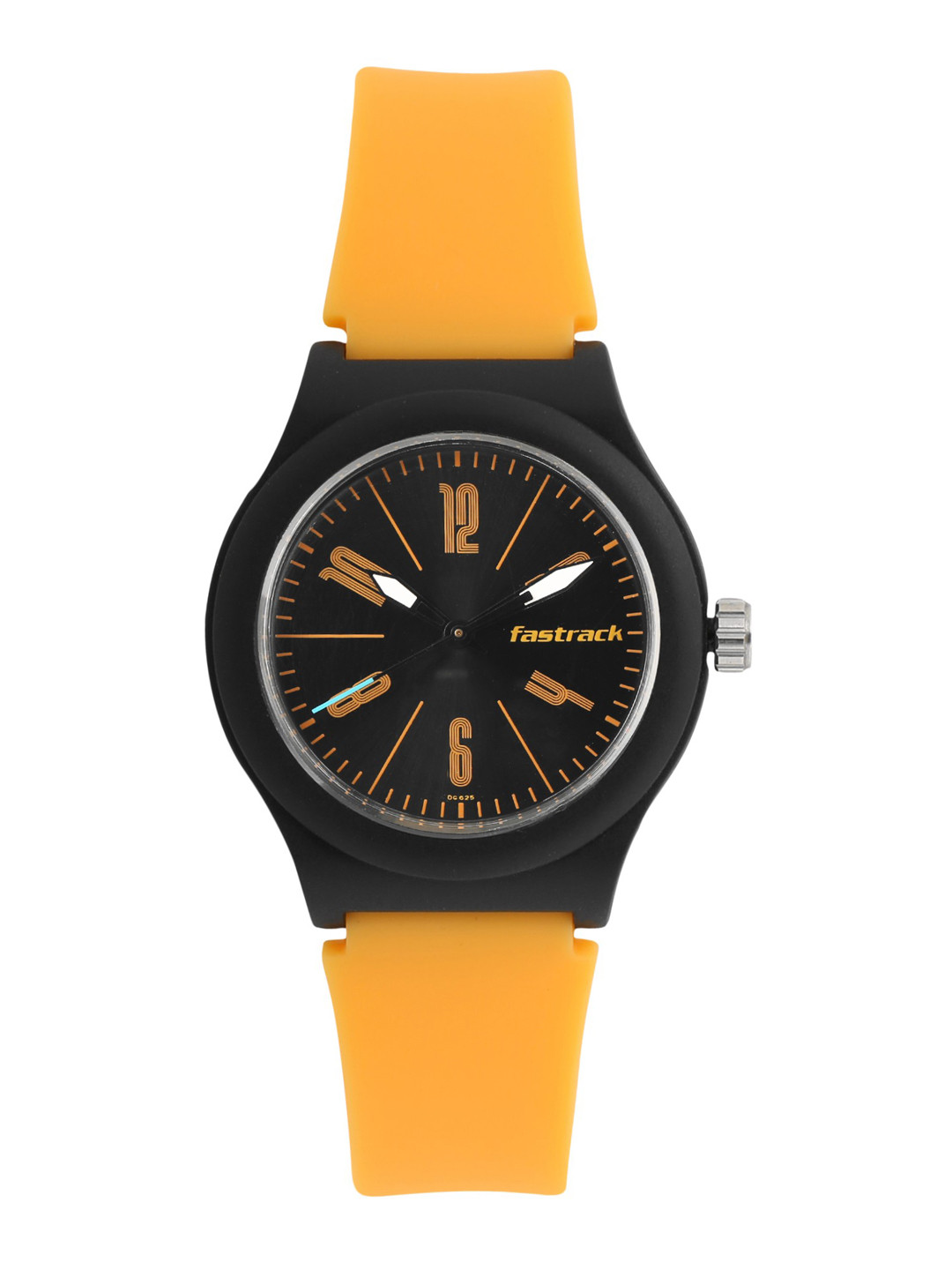 Fastrack Unisex Tees Elementary Analogue Watch 38037PP02-Orange