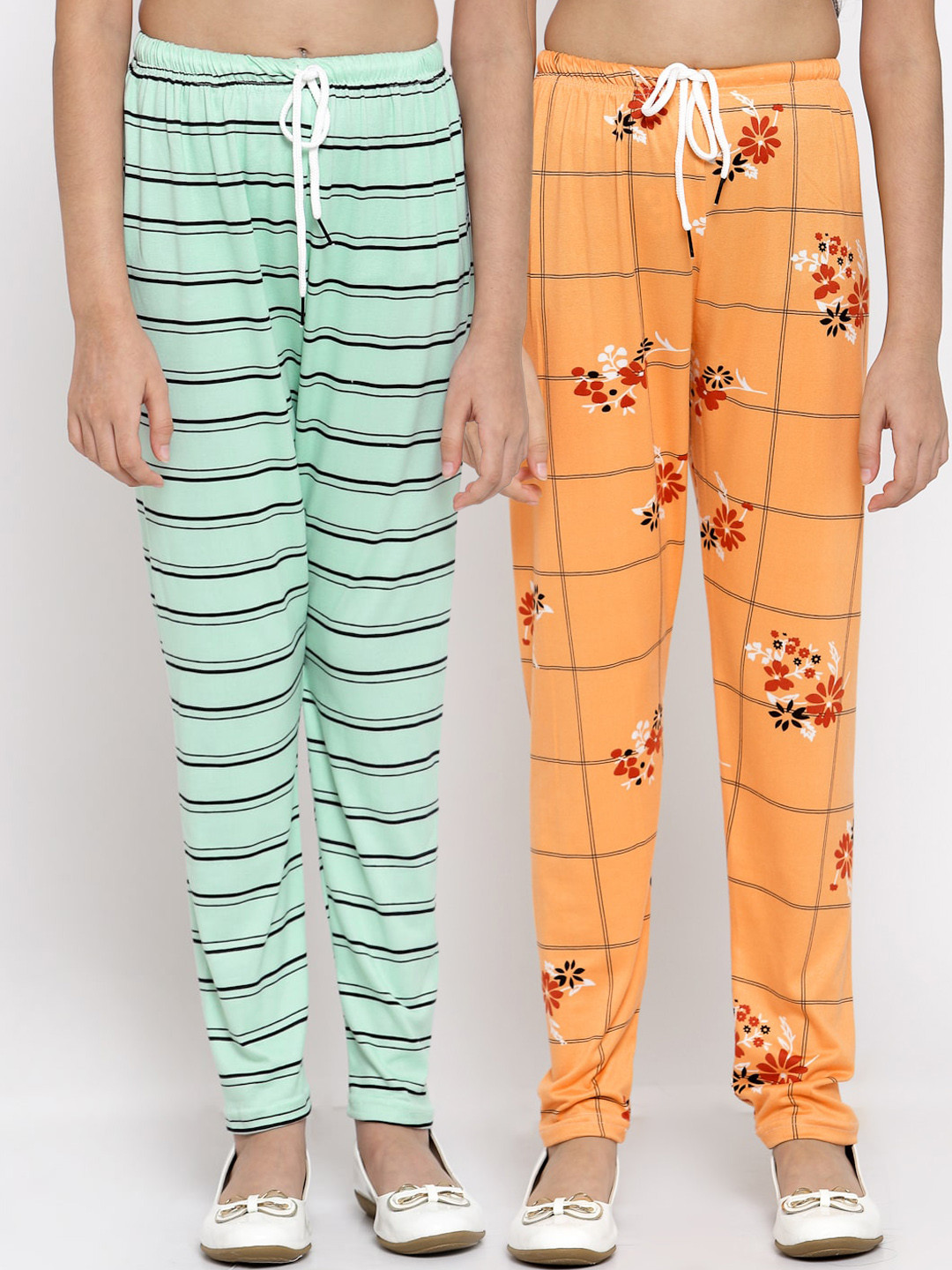 KLOTTHE Girls Pack of 2 Trousers