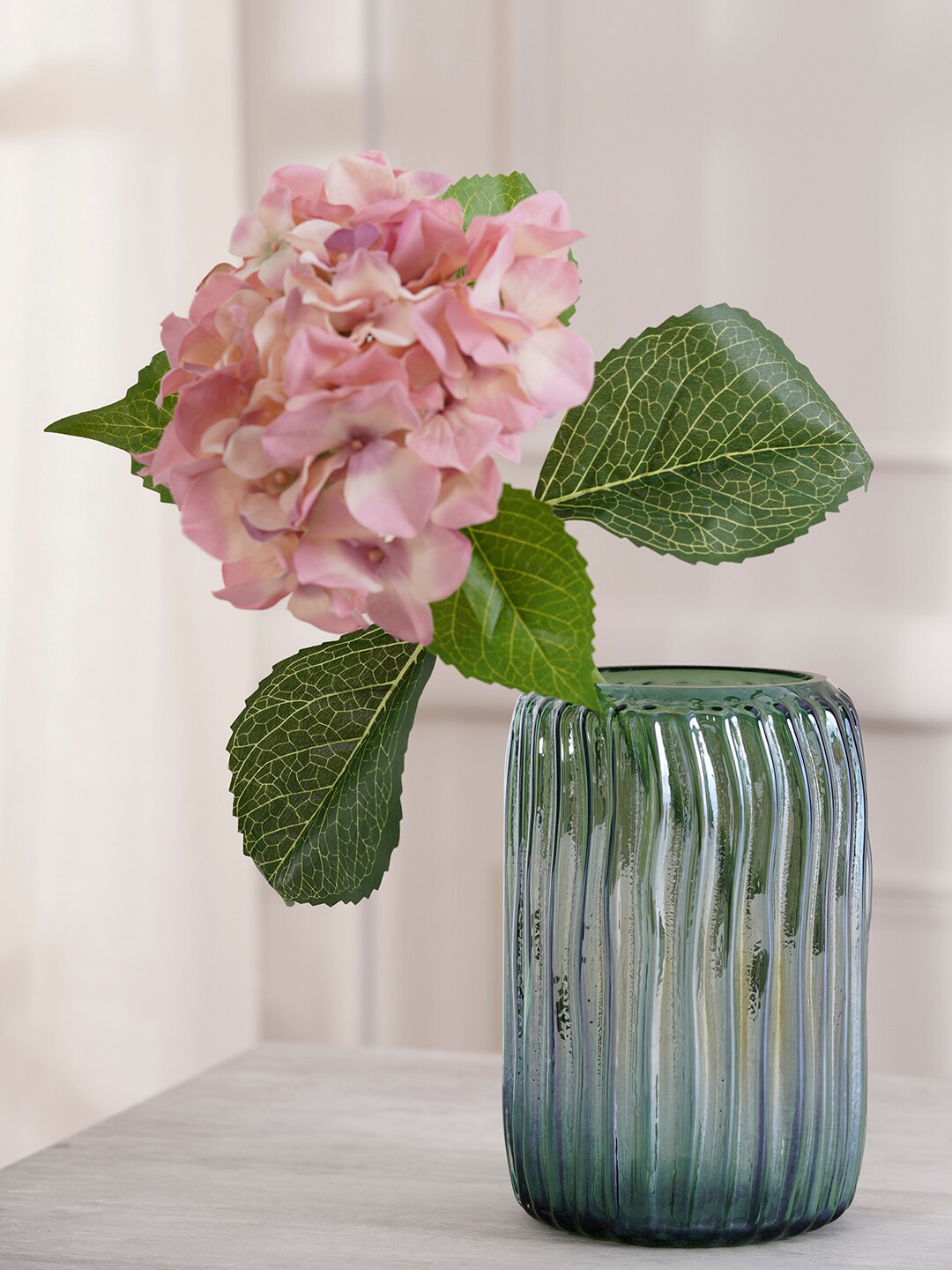 Pure Home and Living Pink Hydrangea Stick Without Vase