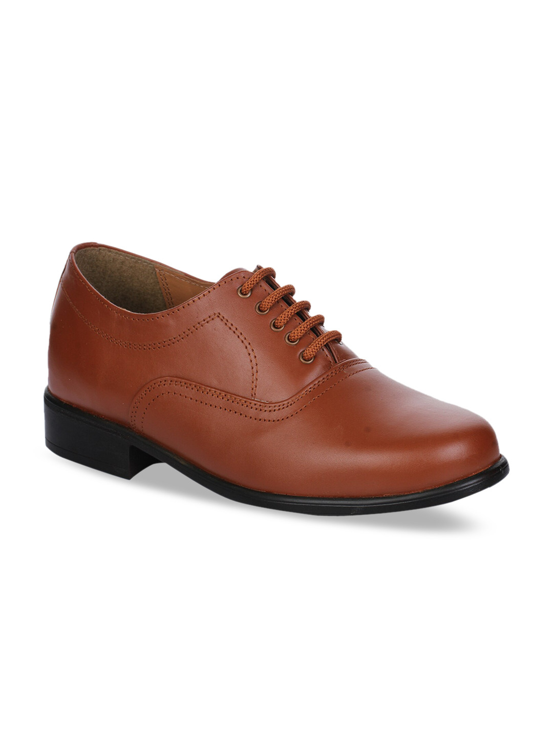Liberty Mens Tan Formal Lacing Shoes