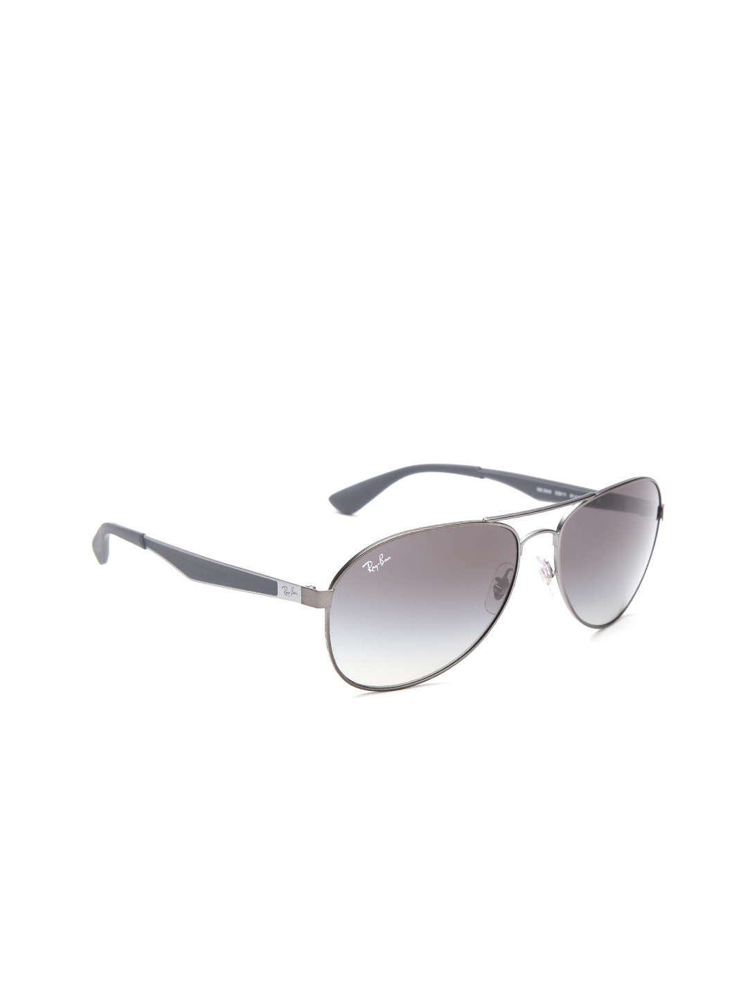 Ray-Ban Unisex Gradient Grey Lens Pilot Sunglasses - 0RB3549029/1158