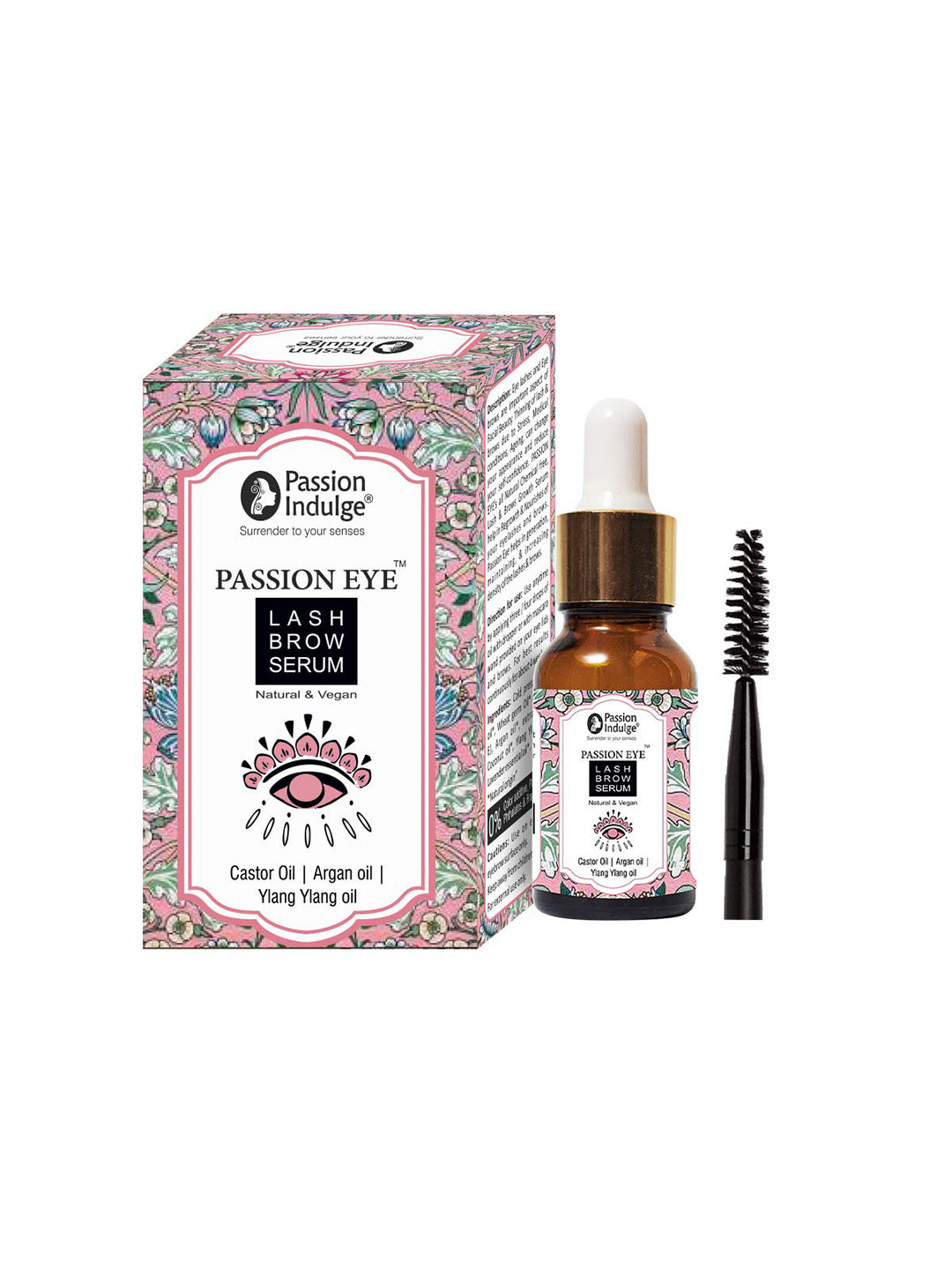 Passion Indulge White Eye Lash Brow Serum for Eyebrow and Eyelashes