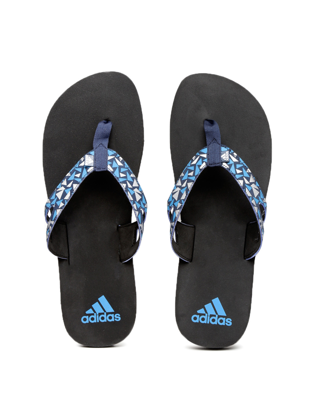 Buy ADIDAS Men Navy Blue Printed Ozor 